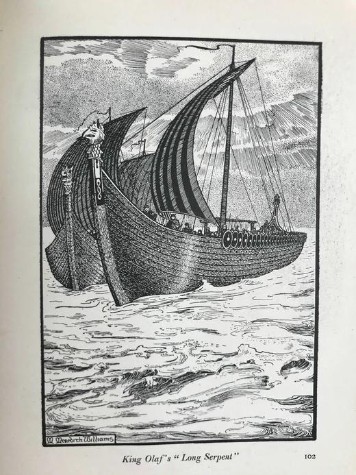 1913年 埃莉诺·赫尔《北方人在英国》 16幅插图 漆布精装32开 商品图11