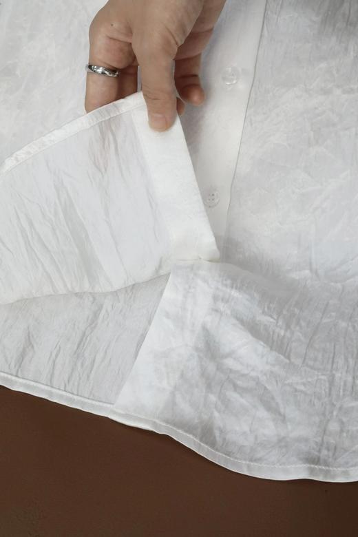 LPIUTY品牌直发！极简老钱风醋酸衬衫 C2288012 商品图6