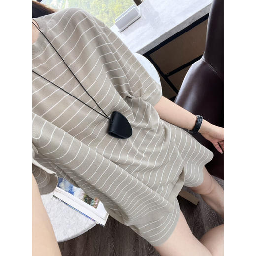 2506413   散步套装 条纹中袖tee，日本醋酸 商品图7