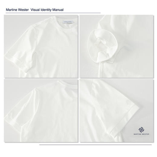 MartineWester男款桑蚕丝抗菌凉感面料圆领短袖 T 11025166 商品图7