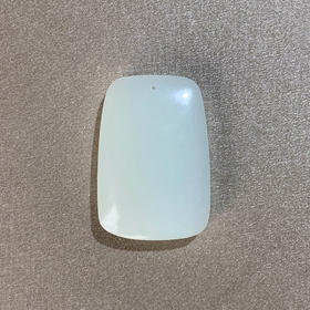 和田玉（白玉）挂件—无事牌/27*40mm/24.61g