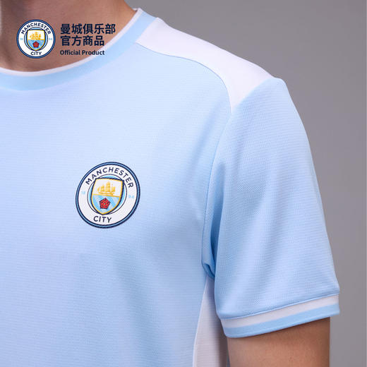 【官方正版】曼城俱乐部 | 浅蓝速干T恤吸湿速干夏日清新环保纱线 商品图4