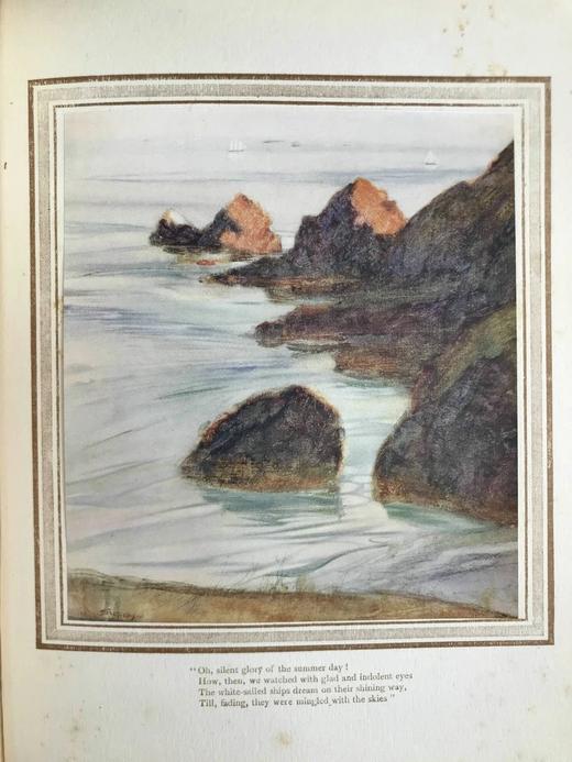 1913年 卢卡斯《宽广大道》 16幅彩色手工贴图 漆布精装16开 商品图9