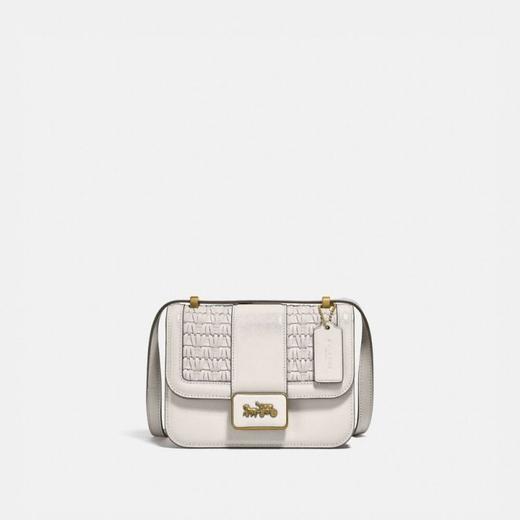 COACH 专柜款迷你女士皮质单肩斜挎包 商品图0