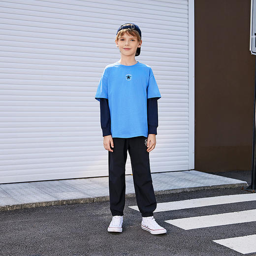CONVERSE 秋 大童小童 儿童童装长裤 CNVN-WP-J055 商品图3