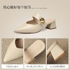 ZHR则则法式尖头粗跟穆勒拖鞋女鞋2025夏季新款优雅舒适透气拖鞋 商品缩略图4