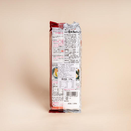 石丸赞岐之梦乌冬长挂面 270g 商品图1