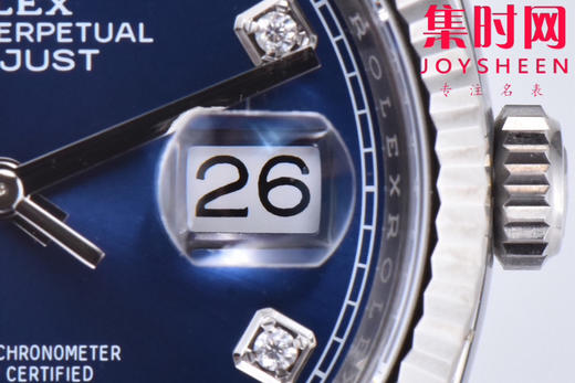 C厂劳力士日志型36mm 蓝盘钻面 3235机 五珠链 904L钢 男士腕表 小手腕福音 商品图5