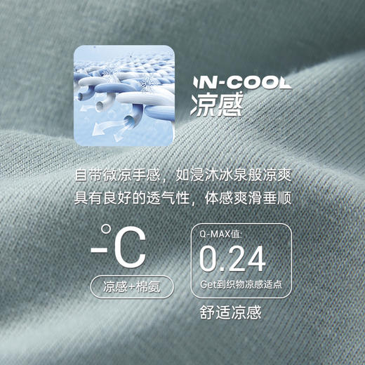 三枪冰泉棉印花圆领短袖男衫24097A211 商品图13