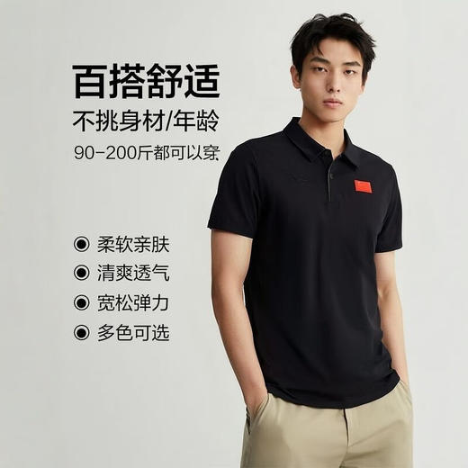 李宁 国旗荣耀系列 男款 / 女款 短袖POLO衫 APLV441 / APLV442 商品图3
