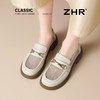 ZHR则则时尚厚底显高乐福鞋女2025新款柔软舒适透气网面单鞋通勤 商品缩略图9