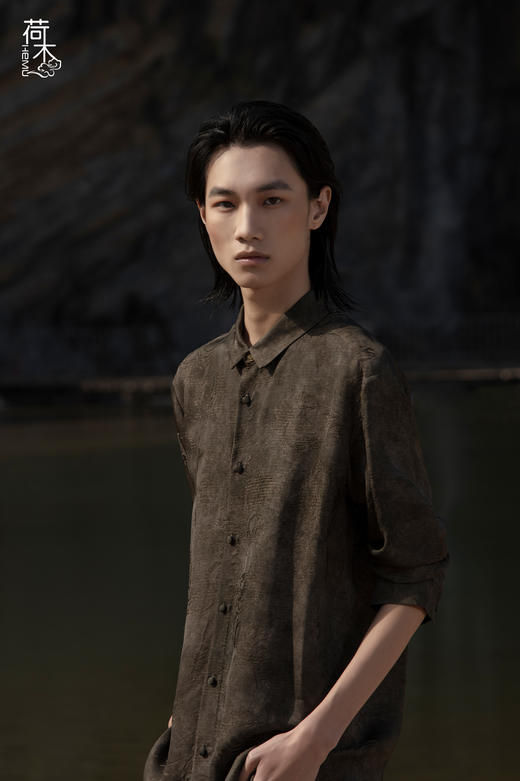 荷木HEMU丨[MEN]羽裳·长袖衫 商品图4
