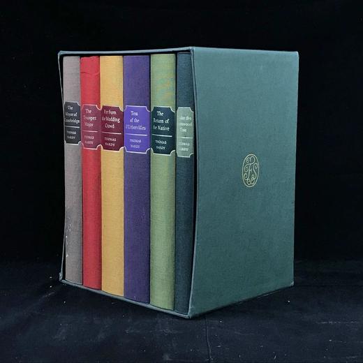 托马斯·哈代作品集（全6卷）（1991） 百余幅木版画插图 精装18开带书匣 商品图0