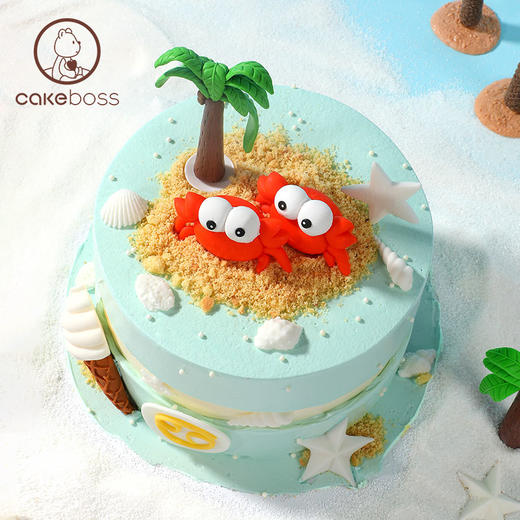 ♋巨蟹座“邂逅美好”经典款乳酪芝士星座蛋糕 商品图1