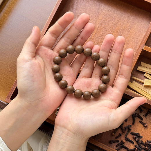 古法养生【贺福安- 新 中式手串-素串】 情绪稳定 男女款手串 非遗工艺 商品图5