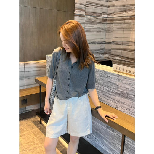 2506411    天丝亚麻 休闲短裤 商品图7