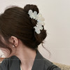 【新款女法式❗️高级感醋酸花瓣发夹】盘发鲨鱼夹，简约气质抓夹，多发量也能夹住，耐摔耐用，后脑勺发抓夹子女鲨鱼夹鸭嘴夹发饰品L 商品缩略图1