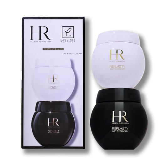 【限时加赠小露珠30ml*2】HR/赫莲娜黑白绷带修护面霜套装 -w 商品图1