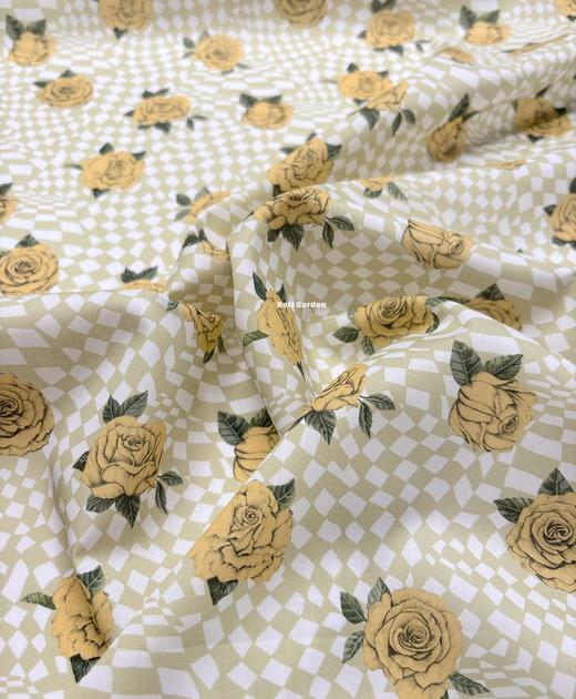 LT158B Liberty 格子玫瑰 CHECKERED ROSE  Seasonal季节系列 邮费到付 269元/米 商品图2