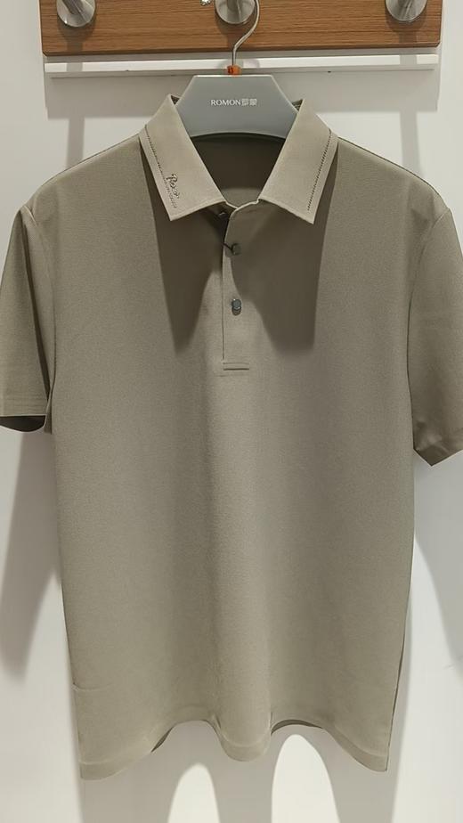 罗蒙短袖体恤（POLO领）6TTC1022-39 商品图0