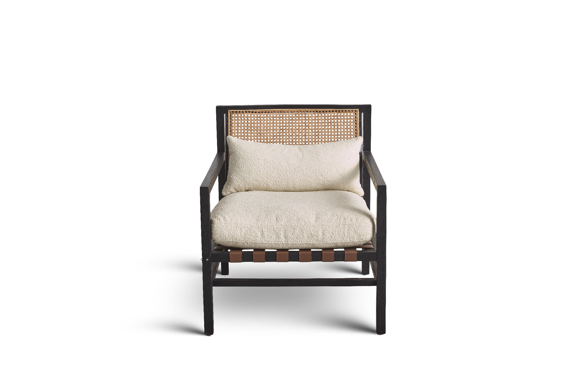 Lanmu 兰木藤编休闲椅 | 皮布面料可选，详询客服