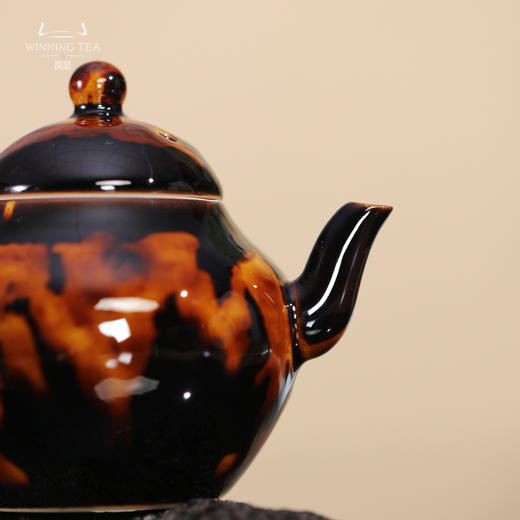 问鼎虎斑天目君德壶 商品图1