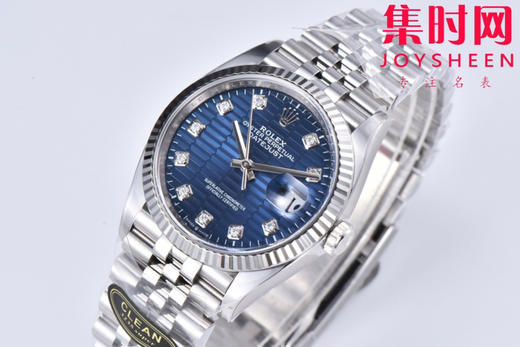 C厂劳力士日志型36mm 格纹钻面 3235机 五珠链 904L钢 男士腕表 小手腕福音 商品图3