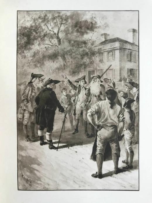 限量250册！1888年 华盛顿·欧文《瑞普·凡·温克尔》 数十幅精美插图 漆布精装大16开 商品图7