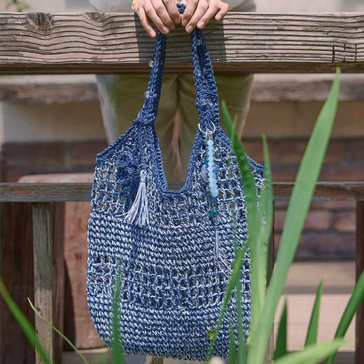 cocoglow·Suthep全系列草编包系列手工工艺编织包女士单肩包 商品图3