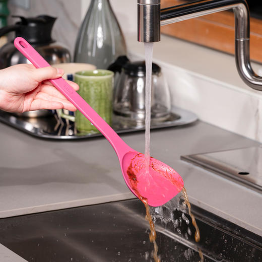 OTB铂金硅胶厨具锅铲铲勺煎铲漏勺汤勺 商品图1