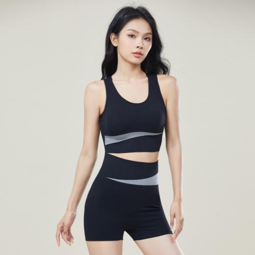 💥穿瑜伽套装的季节又到了👍一年下来必须自留的款🔥【伊泺杉瑜伽健身运动套装】 ✅全包裹设计，保护得更全面，藏肉又显瘦 商品图7