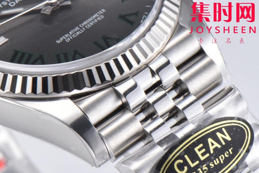 C厂劳力士日志型36mm 绿萝 3235机 五珠链 904L钢 男士腕表 小手腕福音 商品图8