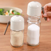 【简约定量调味罐】定量盐罐调料罐盐瓶可控按压式密封调料瓶计量玻璃密封调料器皿 商品缩略图3