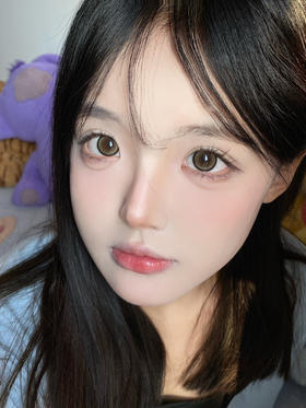 EallaGirl月抛美瞳 甜茶丸子 14.5mm