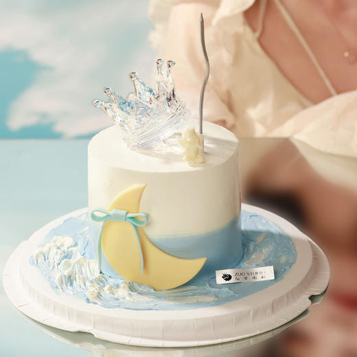 【月光下的温柔海风】1.5磅  香草奶油芒果夹心口味 商品图2