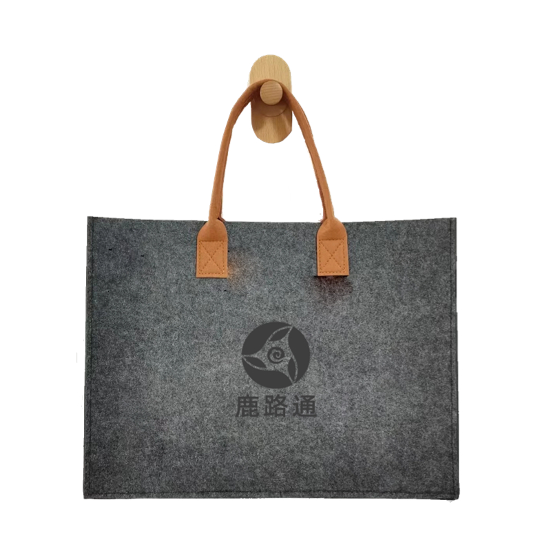 【鹿路通定制】百搭托特毛毡包~显眼包