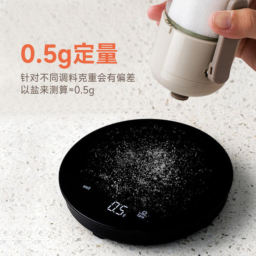 【简约定量调味罐】定量盐罐调料罐盐瓶可控按压式密封调料瓶计量玻璃密封调料器皿 商品图2