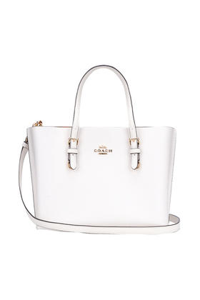 COACH 奥莱款小号女士皮质单肩斜挎手提包