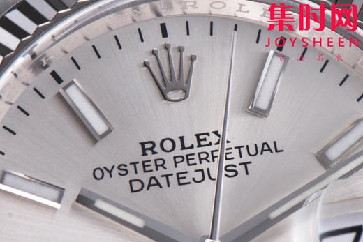 C厂劳力士日志型36mm 条丁银白盘 3235机 五珠链 904L钢 男士腕表 小手腕福音 商品图2