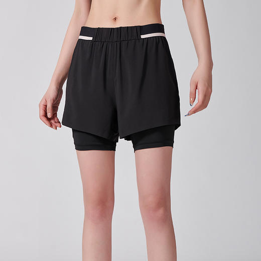 I'd爱帝松筋高腰假两件防走光运动裤夏季户外跑步短裤（男女款可选） 商品图5