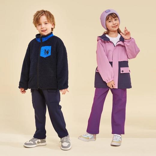 【2025反季抄底清仓】  龙之涵 儿童加绒保暖防风裤 中大童保暖裤子童装 A类标准龙之涵 商品图2