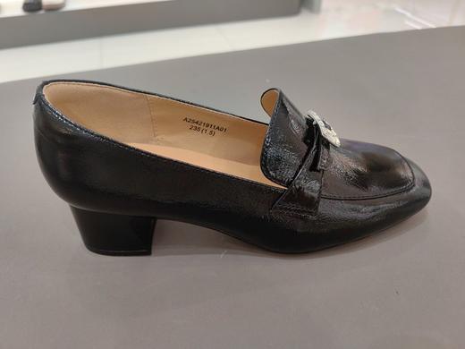 【云粉节】BF千百度秋季新款2025通勤百搭时尚方头粗跟乐福鞋 A25421911吊牌价1199活动价959 商品图2