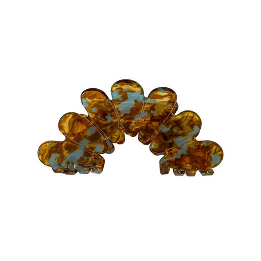 【新款女法式❗️高级感醋酸花瓣发夹】盘发鲨鱼夹，简约气质抓夹，多发量也能夹住，耐摔耐用，后脑勺发抓夹子女鲨鱼夹鸭嘴夹发饰品L 商品图4