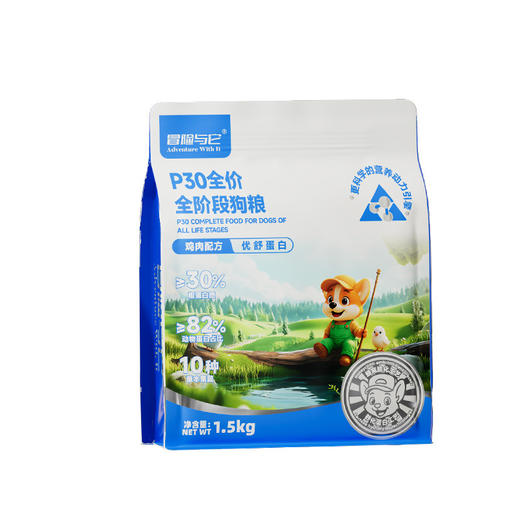冒险与它P系列主粮犬粮 低敏鸡肉配方 38%蛋白质 自有工厂 现货速发 商品图6