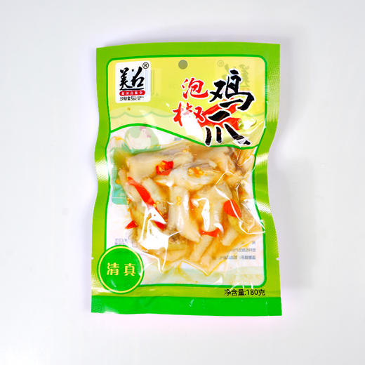 【包邮】沙甸美召 泡椒鸡爪凤爪 180g/袋 商品图8
