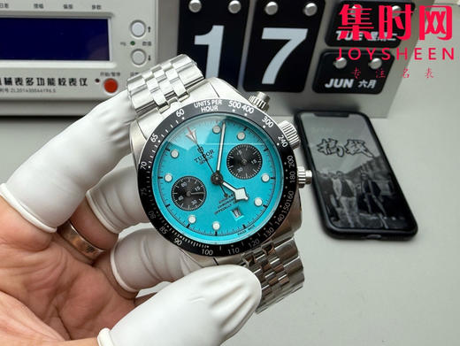 帝驼-TUDOR 帝舵 碧湾计时系列 蒂芙尼蓝盘 男士腕表 商品图1