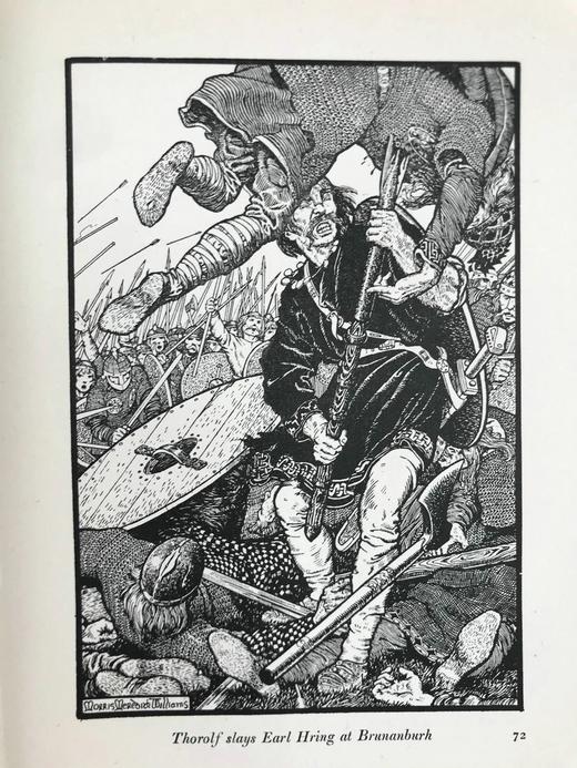 1913年 埃莉诺·赫尔《北方人在英国》 16幅插图 漆布精装32开 商品图9