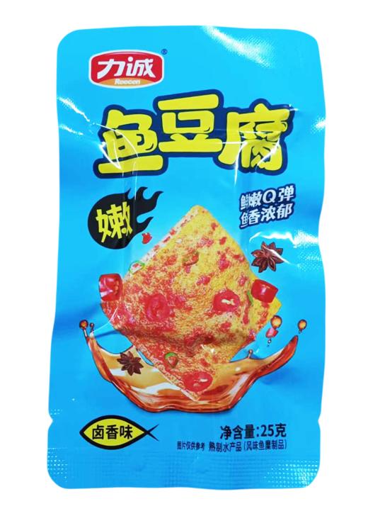 25g力诚鱼豆腐卤香味 商品图0