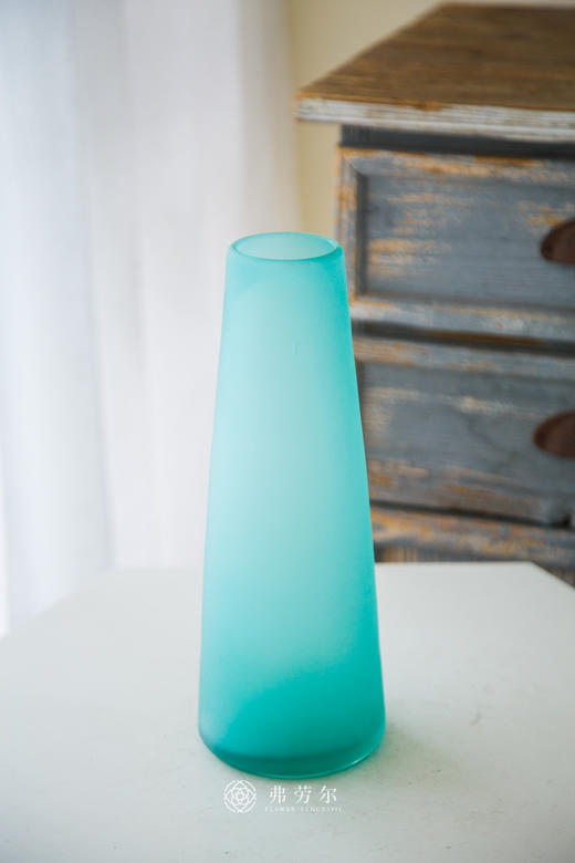 磨砂花瓶绿 商品图2