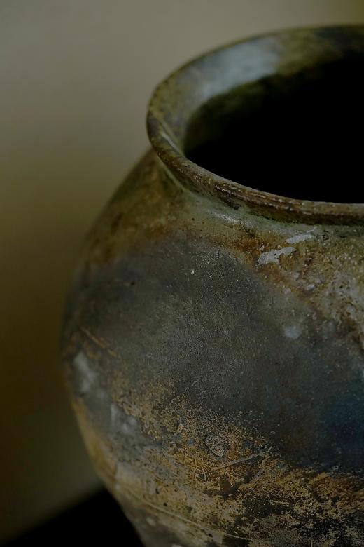 尾形笃66大壶（灰被 绿） 商品图3